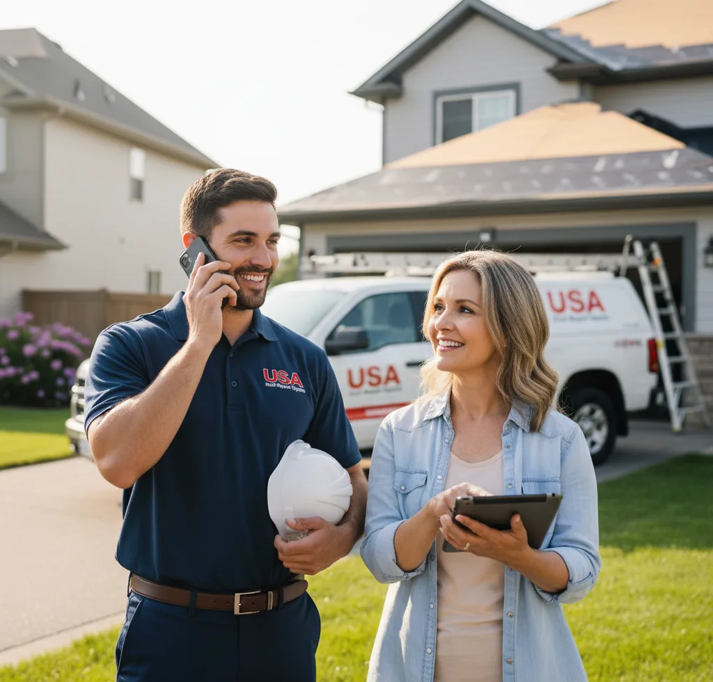 USA Roof Repair Experts customer support in North Haven